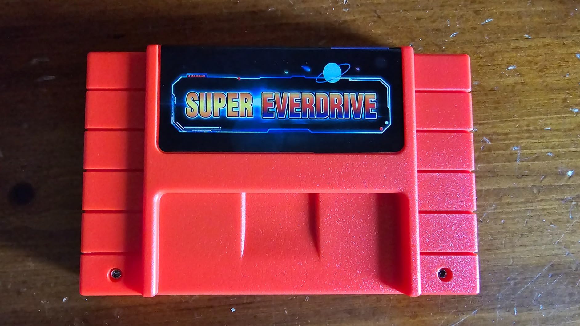 Retrotech Super 800 In 1 Game Cartridge For SNES Super Nintendo 16 Bit Console - Red, Includes Retrotech Printed Instructions customer photo 1