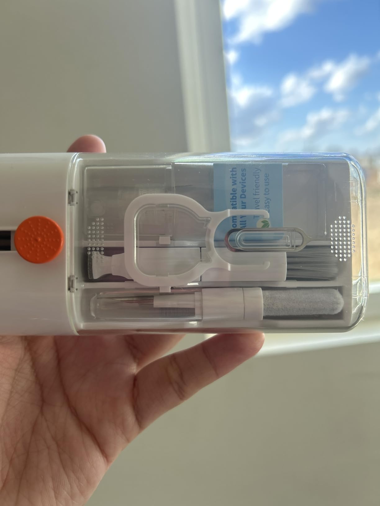 Keyboard Cleaner Laptop Cleaning Kit - All in One Computer Tech Cleaning Brush, Multi-Function Pc Accessories with Airpod Cleaning Kit, Electronic Laptop Screen Cleaner for MacBook, iPhone, Gaming customer photo 2