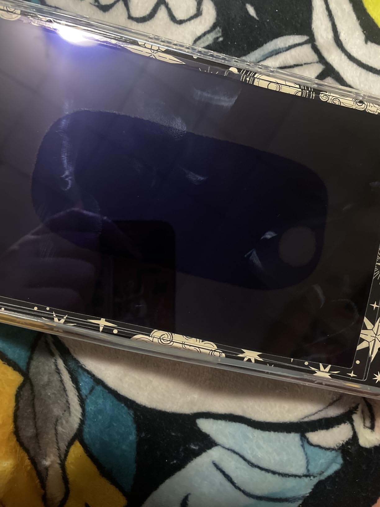 Screen Protector for Steam Deck OLED 7.4-Inch (NEW 2023) - 9H Tempered Glass Film, Anti-Scratch HD Clear, Cowhide box professional packaging，2-Pack customer photo 2