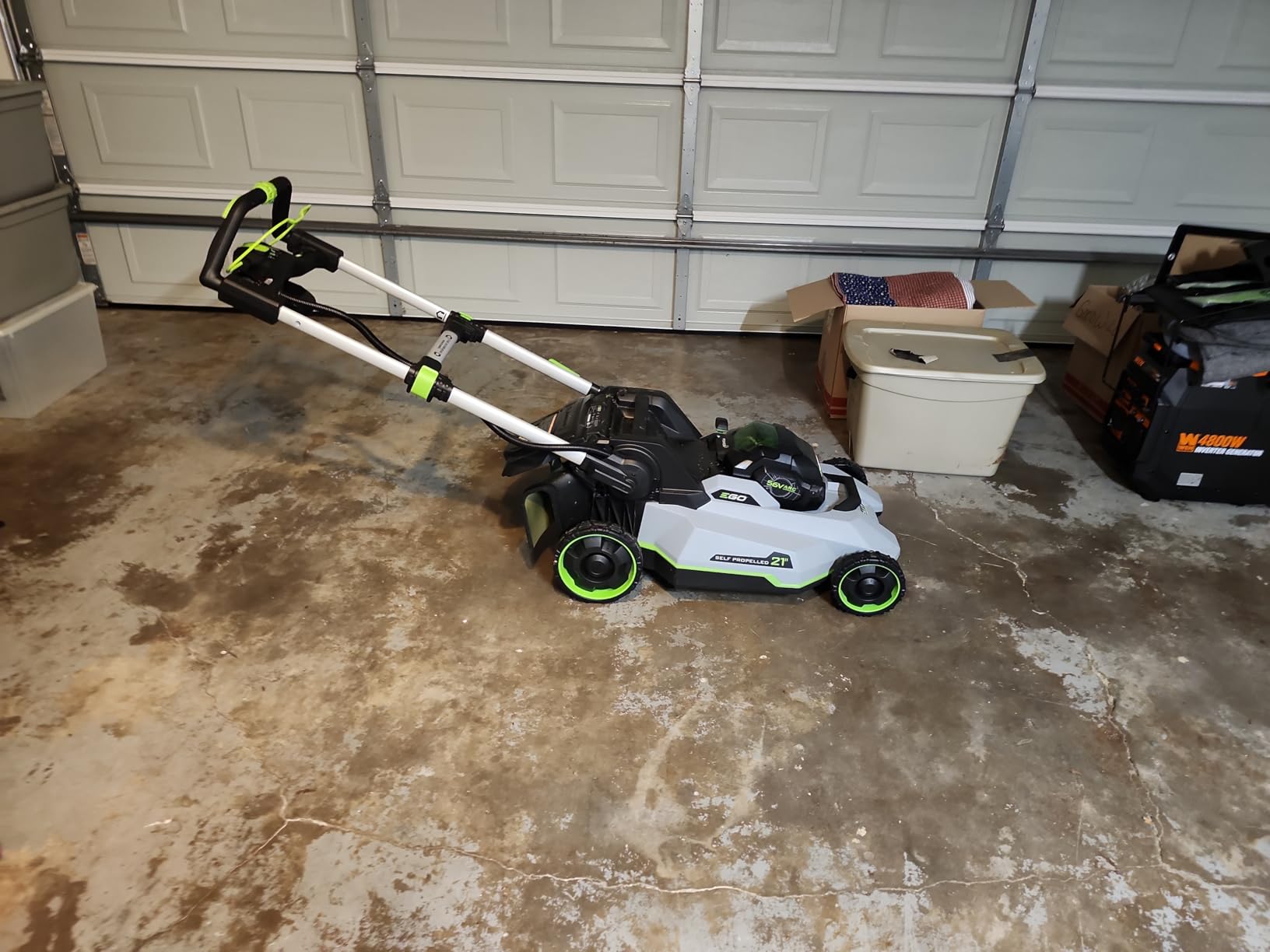 LM2135SP 21-Inch Self-Propelled Lawn Mower Kit (7.5Ah Battery and Rapid Charger Included), get (1) extra BA2800T 5.0Ah Battery customer photo 2