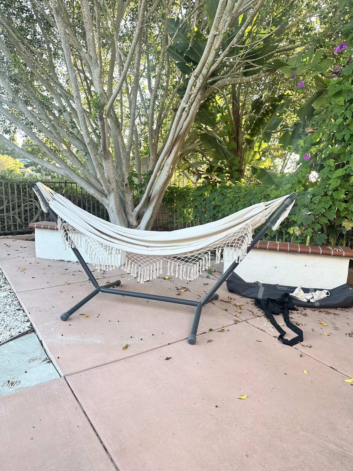 Eagle's Nest Outfitters - Parkway Adjustable Hammock Stand - Charcoal customer photo 2