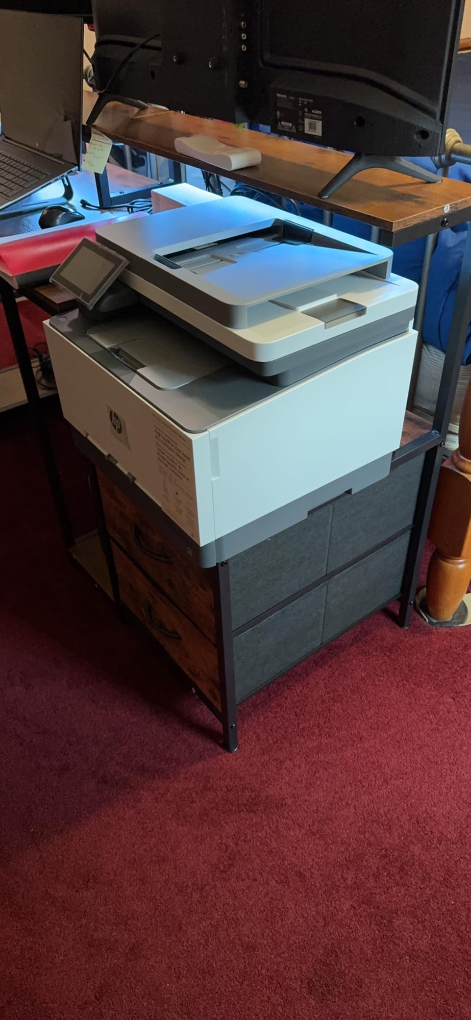 HP Color LaserJet Pro MFP 3301fdw Wireless All-in-One Color Laser Printer, Office Printer, Scanner, Copier, Fax, ADF, Duplex, Best for office (499Q5F) customer photo 1