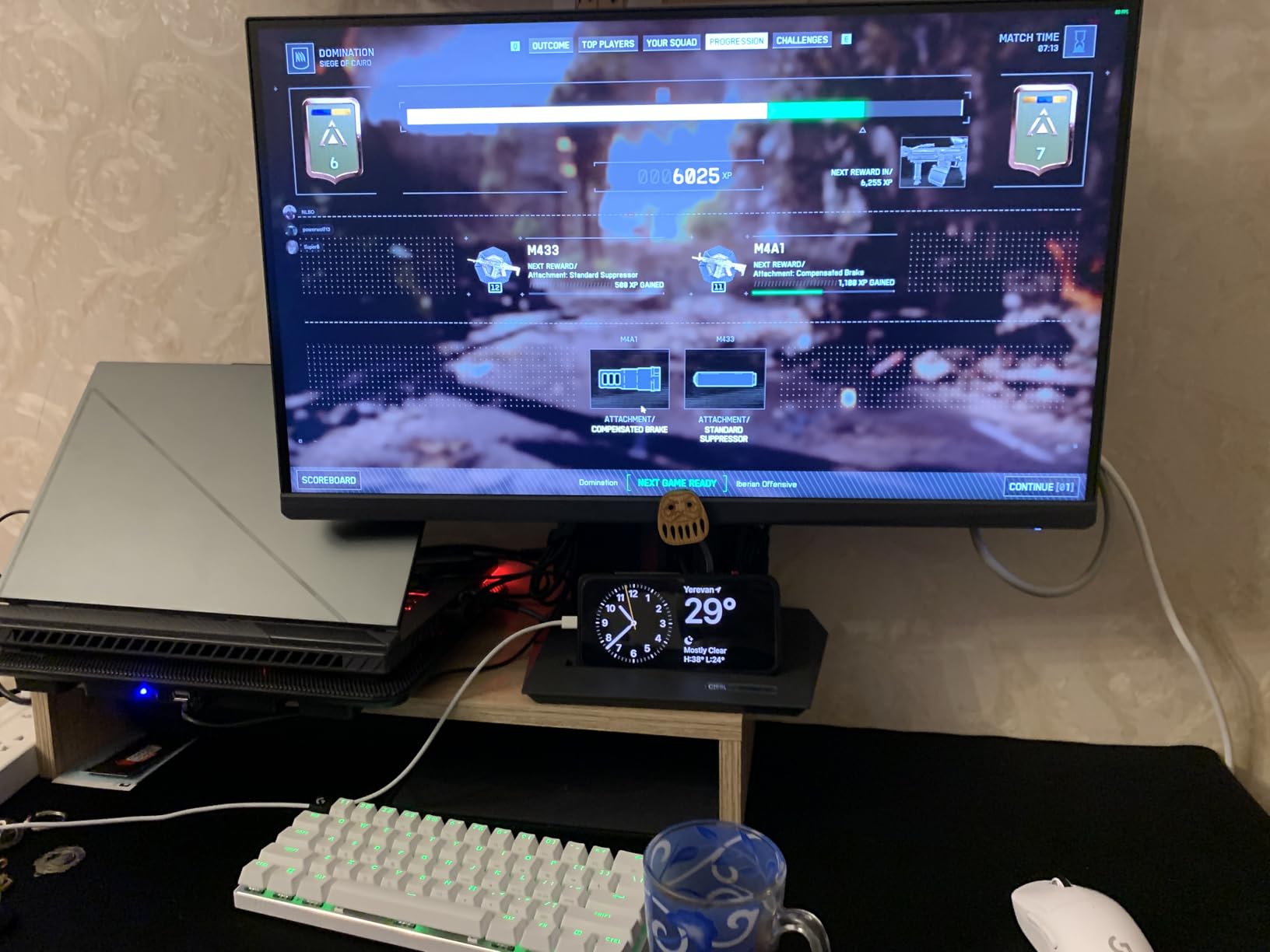 ASUS ROG Strix 27 4K HDR400 USB-C Gaming Monitor (XG27UCS) UHD (3840 x 2160), 160Hz, 1ms, Fast IPS, 130% sRGB, Extreme Low Motion Blur Sync, G-Sync Compatible customer photo 1