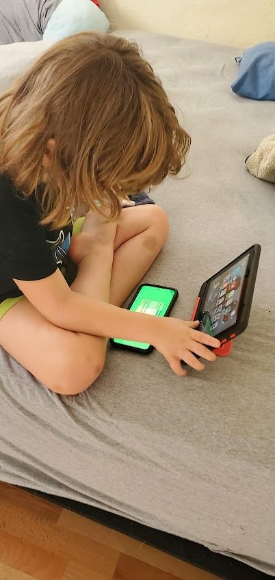 Fire HD 8 Kids Pro tablet (newest model), ages 6-12. Bright 8