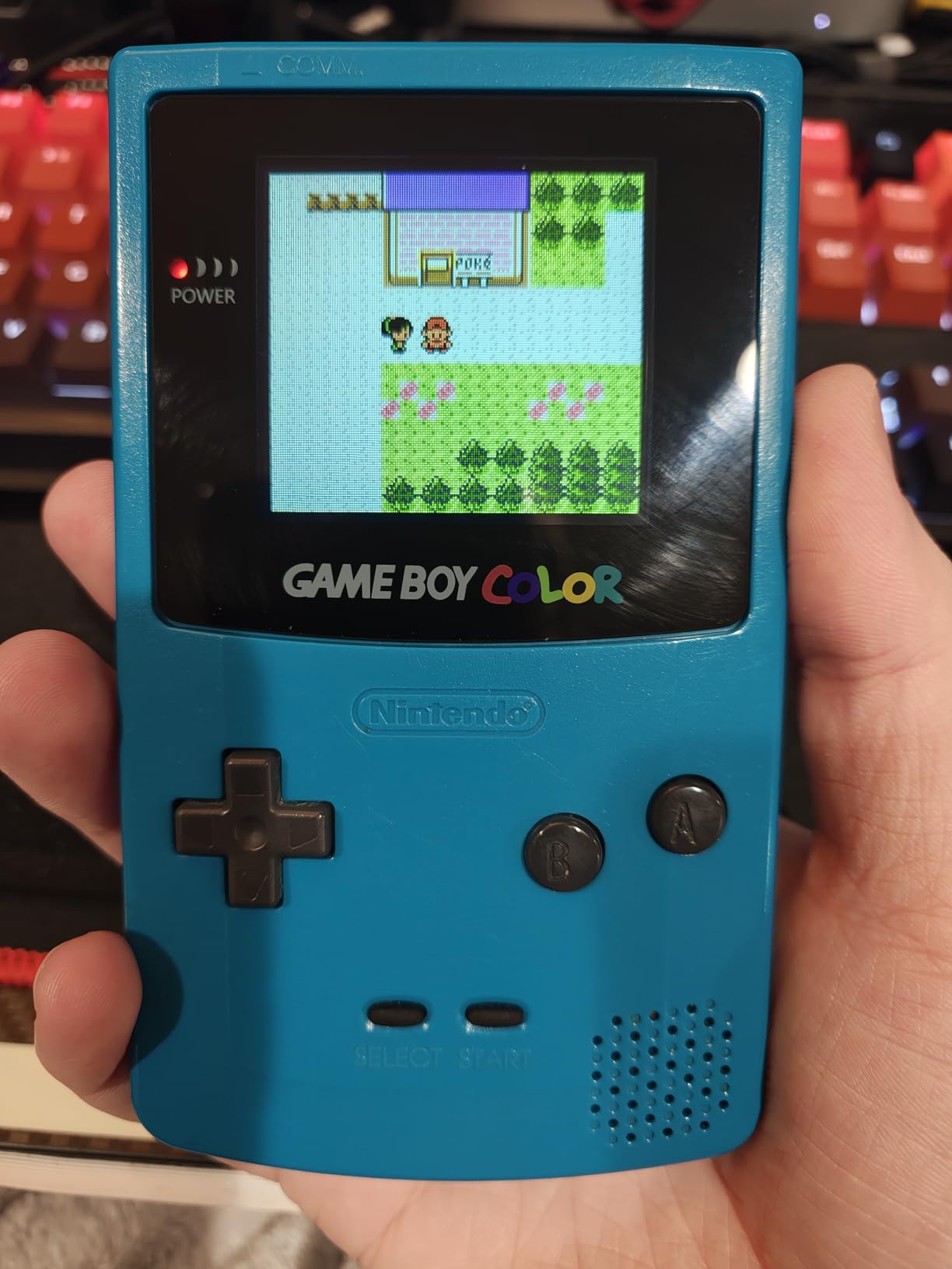 Game Boy Color 2.45 Inch IPS Backlight LCD Screen Replacement Kit [DROP-IN, NO SOLDER] for Gameboy Color GBC (With Black Screen Lens) customer photo 1