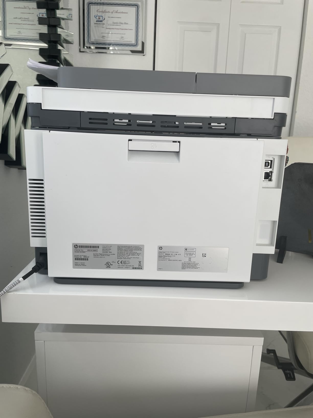 HP Color LaserJet Pro MFP 3301sdw Wireless All-in-One Color Laser Printer, Office Printer, Scanner, Copier, ADF, Duplex, Best-for-Office (499Q3F) customer photo 2