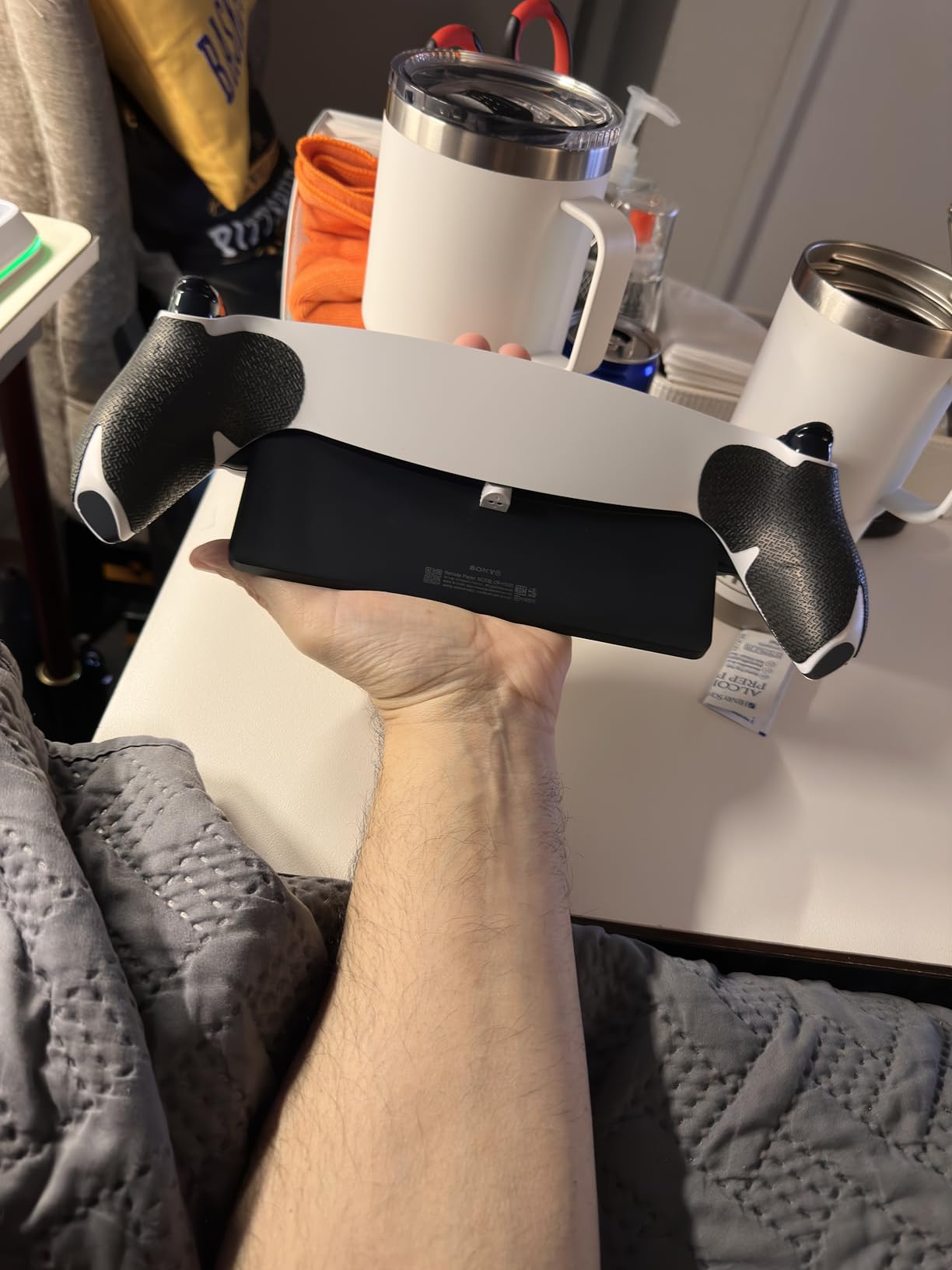 Luck&Link Controller Grip for PlayStation Portal,Textured Skin kit,for PS Portal Anti-Skid Sweat-Absorbent Controllers Handle Grips, Buttons customer photo 2