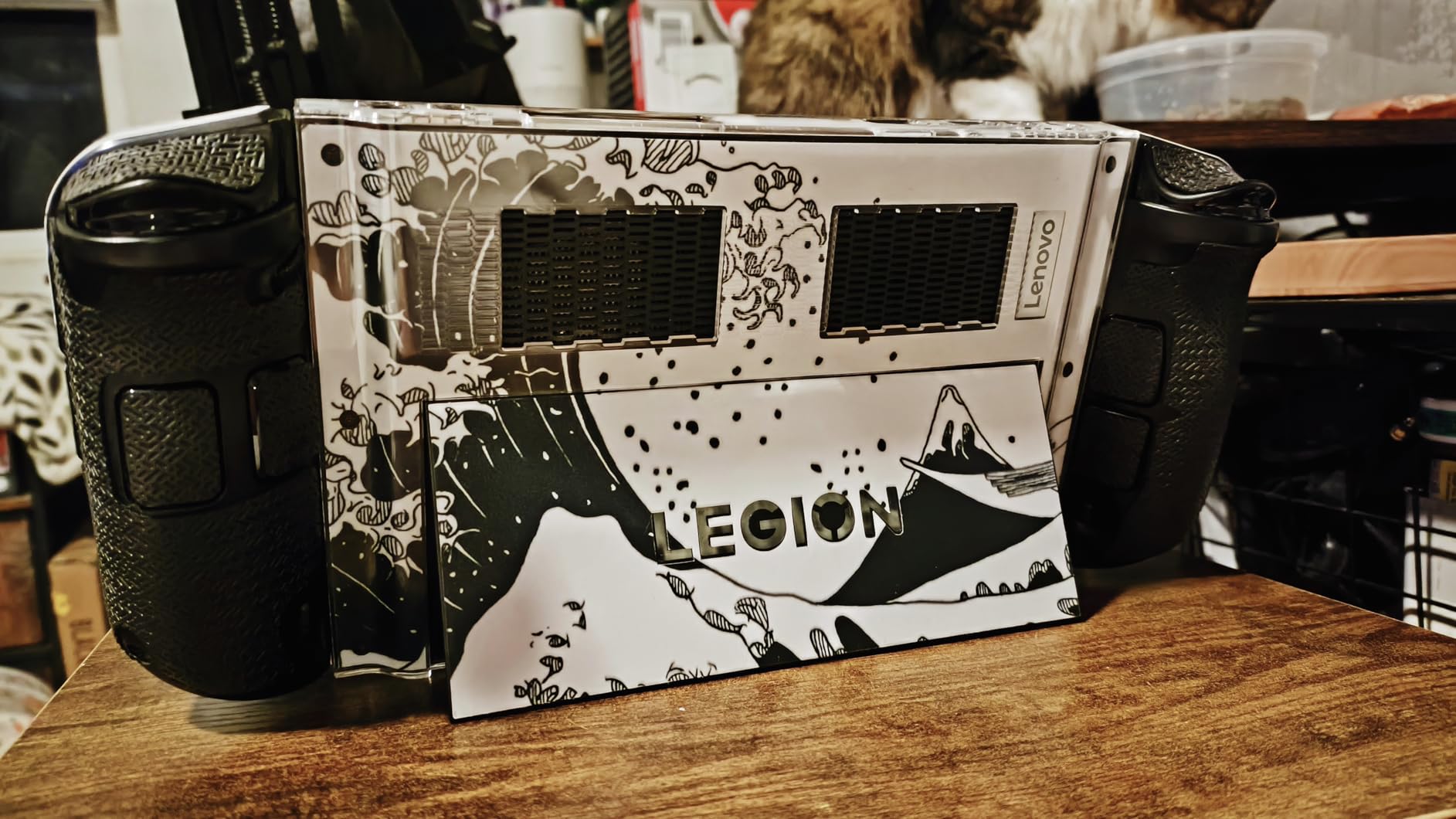 Controller Grip for Legion Go,Textured Skin kit,for Legion Go Anti-Skid Sweat-Absorbent Controllers Handle Grips, Buttons customer photo 2