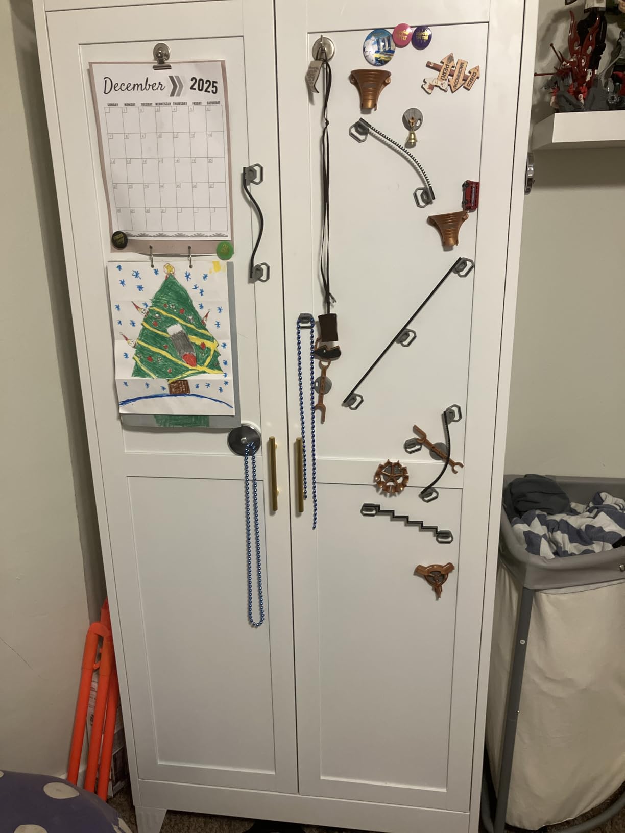 Metal Armoire Wardrobe Closet, 71