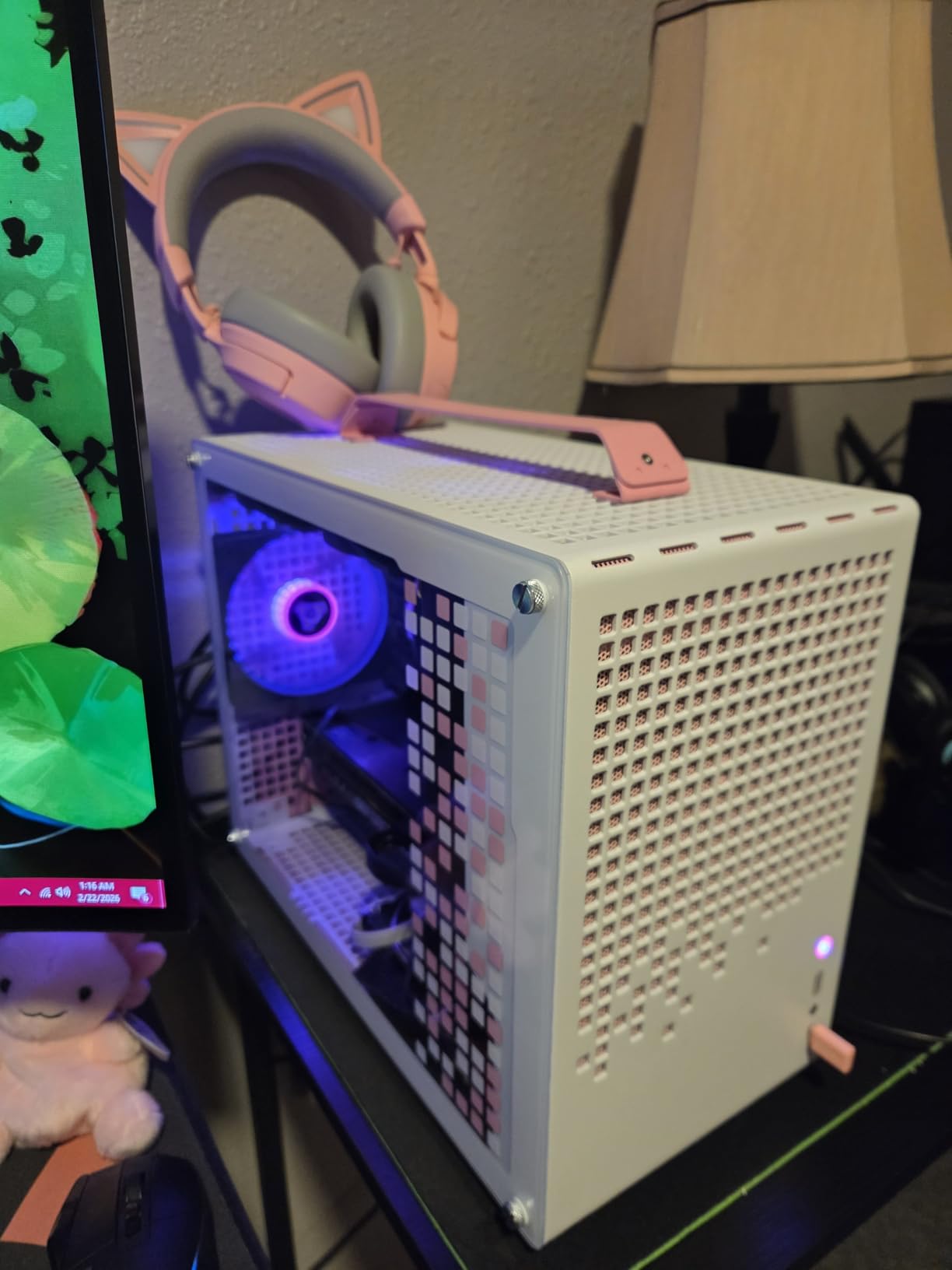 JONSBO/JONSPLUS Z20 Black Micro-ATX Mini Tower PC Case,with Detachable Carrying Handle, Mini Size, High-Performance Hardware Compatible, Support 240AIO, H160mm Cooler, Black customer photo 1