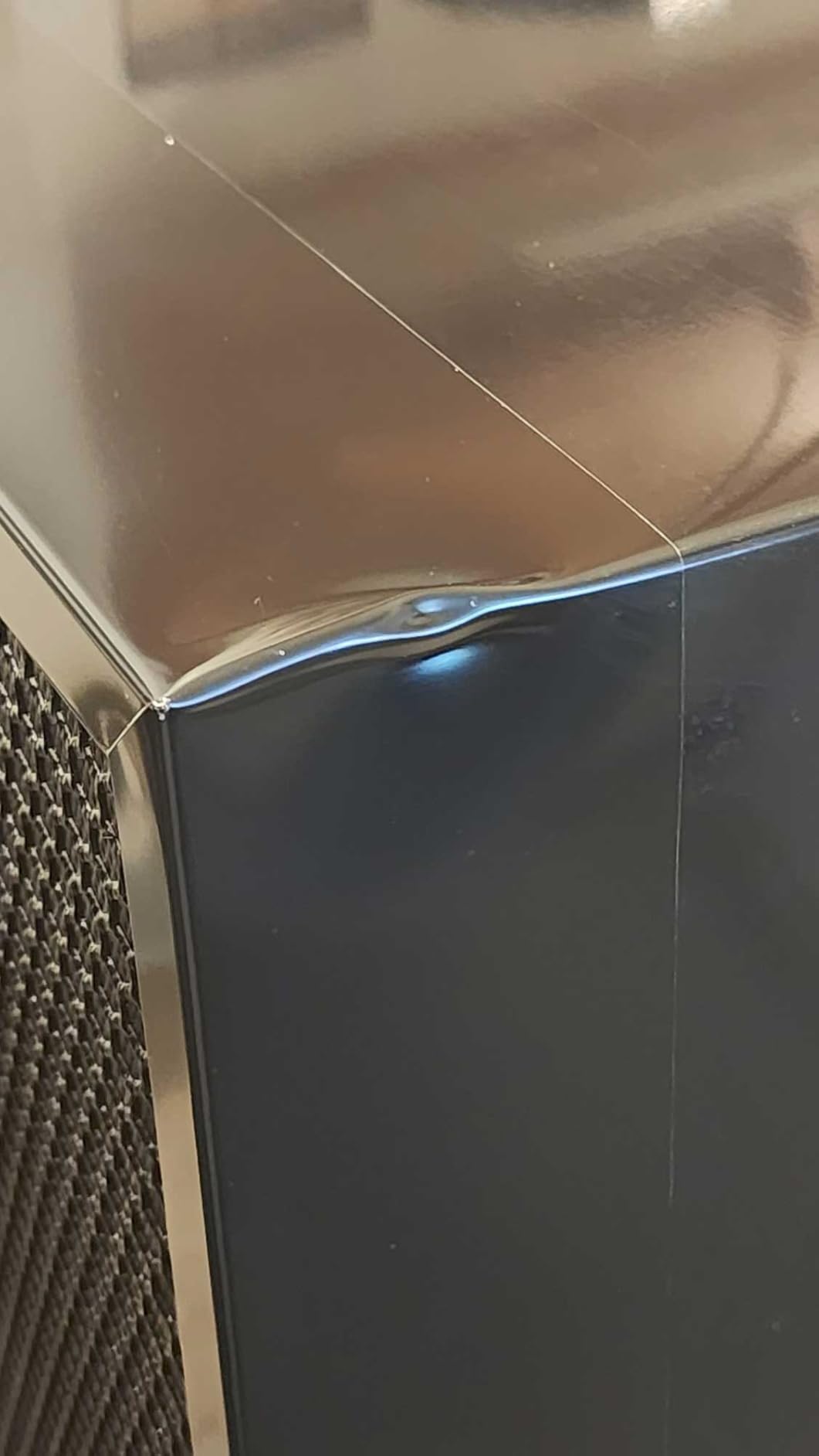 Midea MERM33S1AST Mini Fridge, 3.3 Cu.ft Compact Fridge with Internal Light, Adjustable Thermostat, Reversible Door, Low Noise for Dorm, Office, Bedroom, Stainless Steel customer photo 2