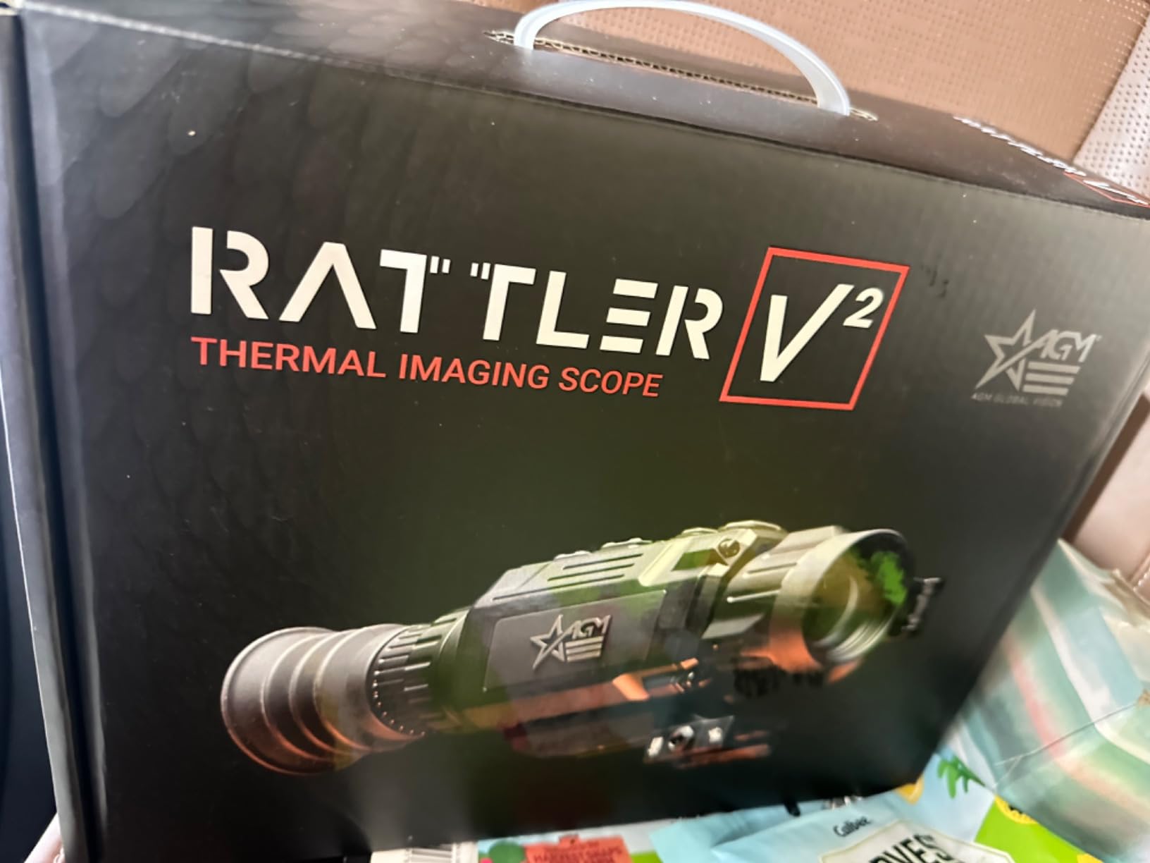 AGM Global Vision Rattler V2 Thermal Imaging Rifle Scope for Hunting. High Resolution Thermal Scope with High Sensitivity Thermal Optics IR Vision riflescope. Waterproof & Durable Design customer photo 2