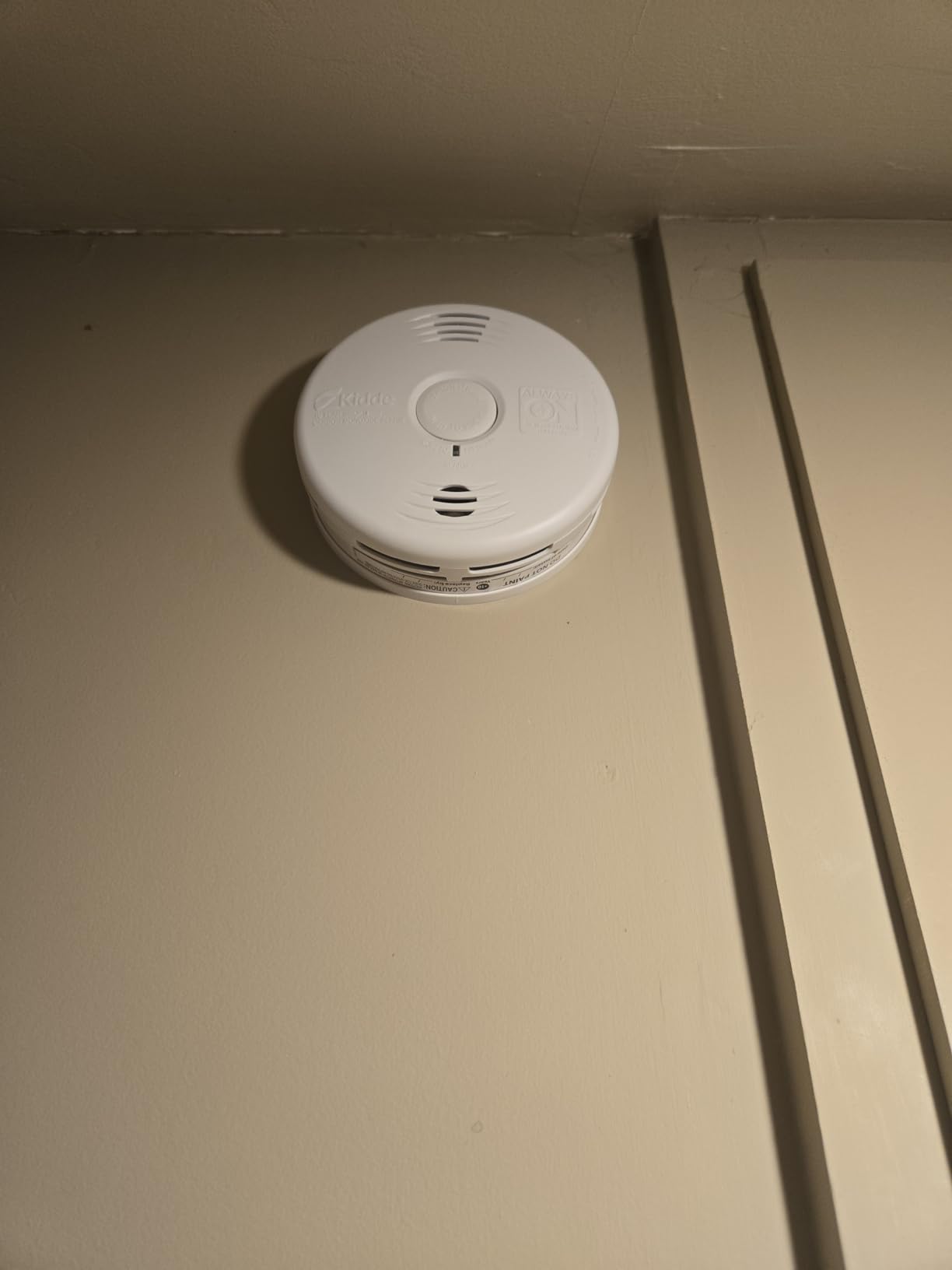 Kidde Smoke and Carbon Monoxide Detector, 10-Year Battery Powered, with Voice Alerts, LED Status Lights, 85 dB Alarm, 5 inches customer photo 1