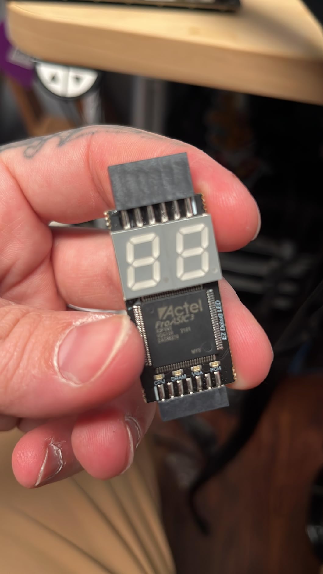 Motherboard Diagnostic Card with LED Indicator PCIe LPC DEBUG Tester Kit for Computer Repair and PC Hardware Fault Detection customer photo 1