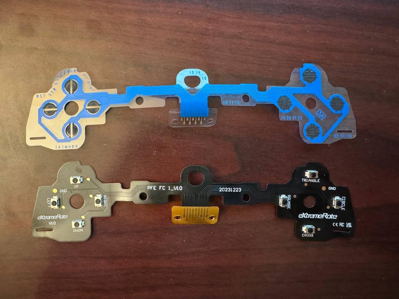 eXtremeRate Face Buttons Clicky Kit for PS5 Edge Controller, Custom Tactile Dpad Action Buttons for PS5 Edge Controller D-pad ABXY X Circle Square Triangle Buttons Mouse Click Kit customer photo 2