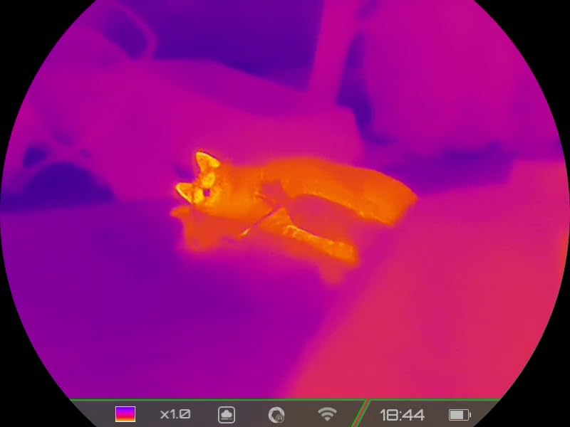 RIX Pocket K2 Portable Thermal Monocular for Hunting, 256x192 (50Hz), Wi-Fi, Handheld Night Vision Monocular customer photo 2