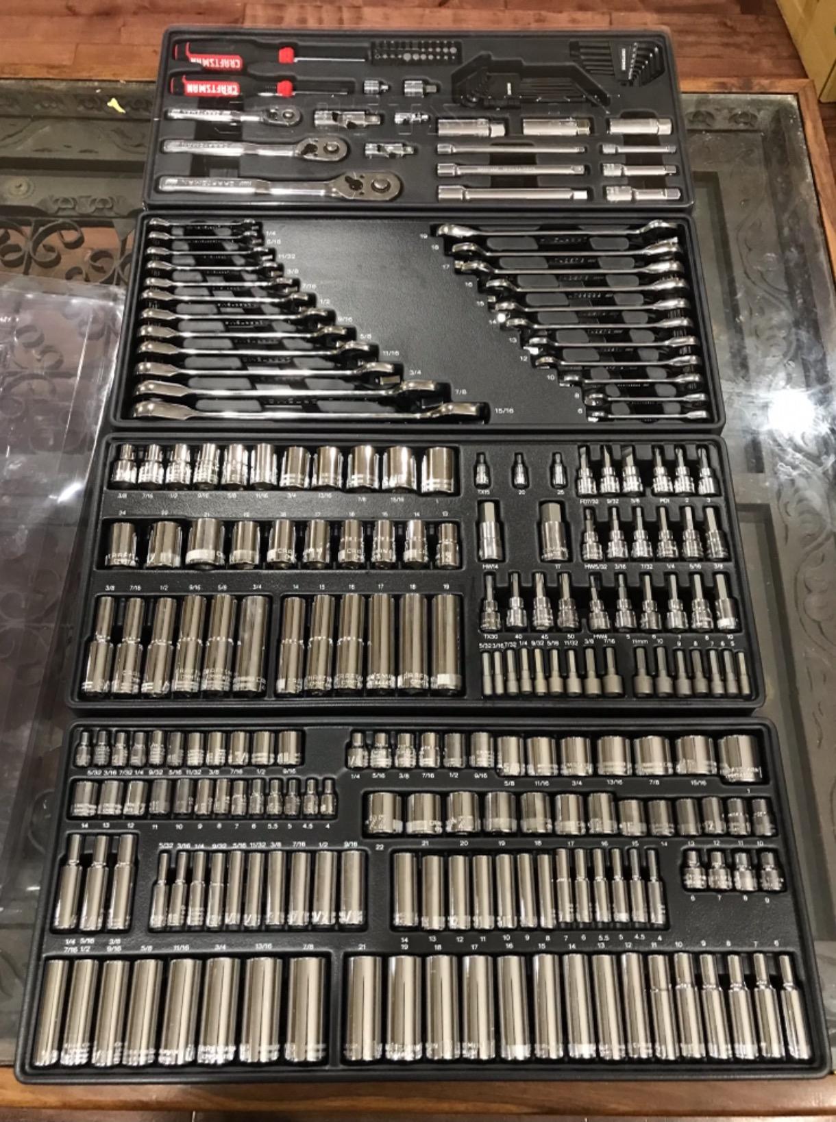 Mechanics Tool Set, 298 Piece Hand Tool and Socket Set SAE/Metric (CMMT12139) customer photo 2