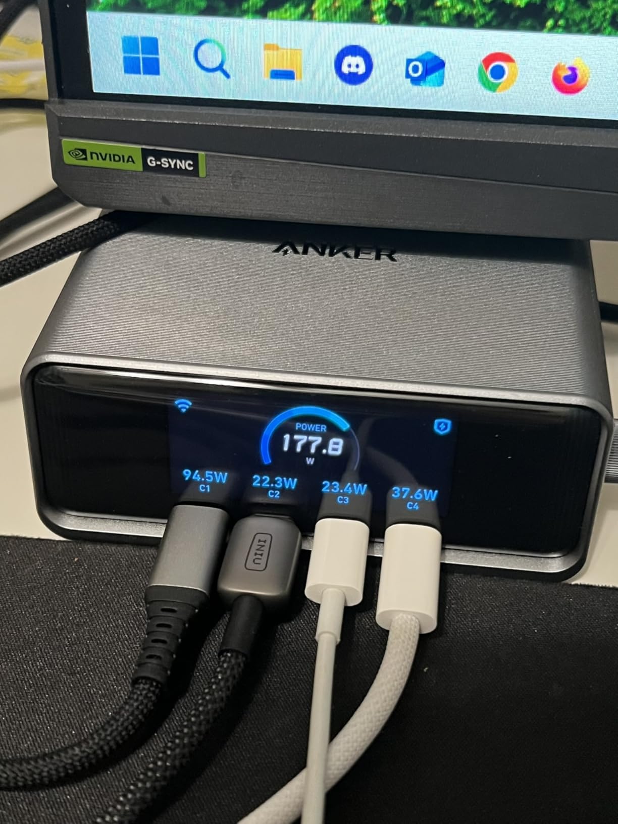 Anker Prime Charging Station, 250W 6-Port GaN USB C Charger, 2.26