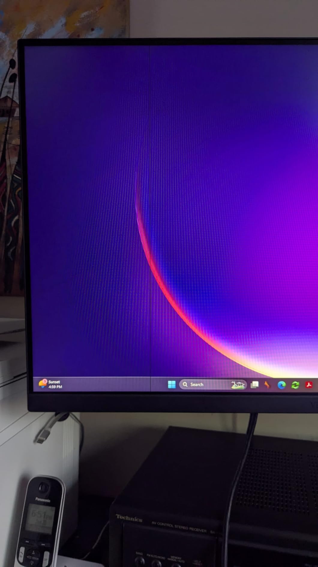 ViewSonic VX2416A 24 Inch 1080p 1ms 120Hz IPS Gaming Monitor with Eye Care, USB C, HDMI 1.4, and DisplayPort Inputs customer photo 2