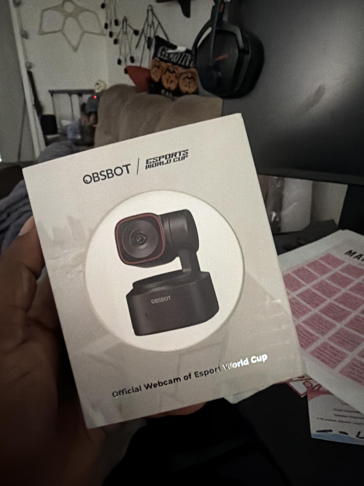 OBSBOT Tiny 2 Lite 4K Webcam for PC, AI Tracking PTZ Streaming Camera with 1/2