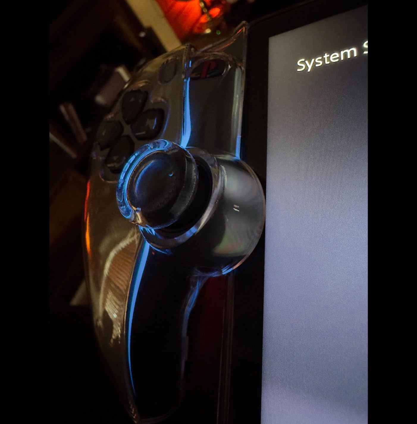 DLseego Thumb Grips Caps for PlayStation Portal Remote Player, Full Protection Anti-Slip & Anti-Scratch Anti-Fingerprint Protective Cartoon Button Cap Cover 2 Thumb Stick Caps - White customer photo 2