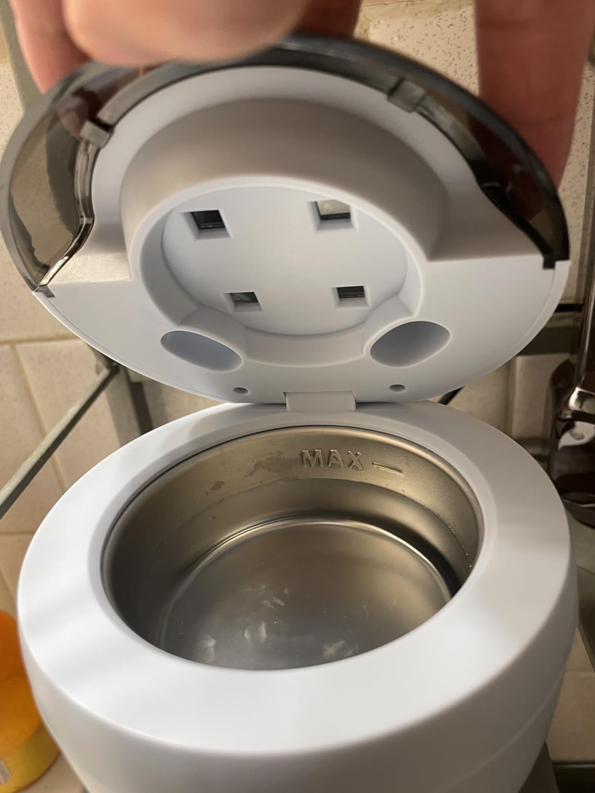 Dental Ultrasonic Retainer Cleaner Machine, 45kHz Ultrasonic Denture Cleaner with 200ML Capacity & 4 Modes for Dental Cleaning Pod, Aligners, Mouthguards, Retainers, Jewelry customer photo 2