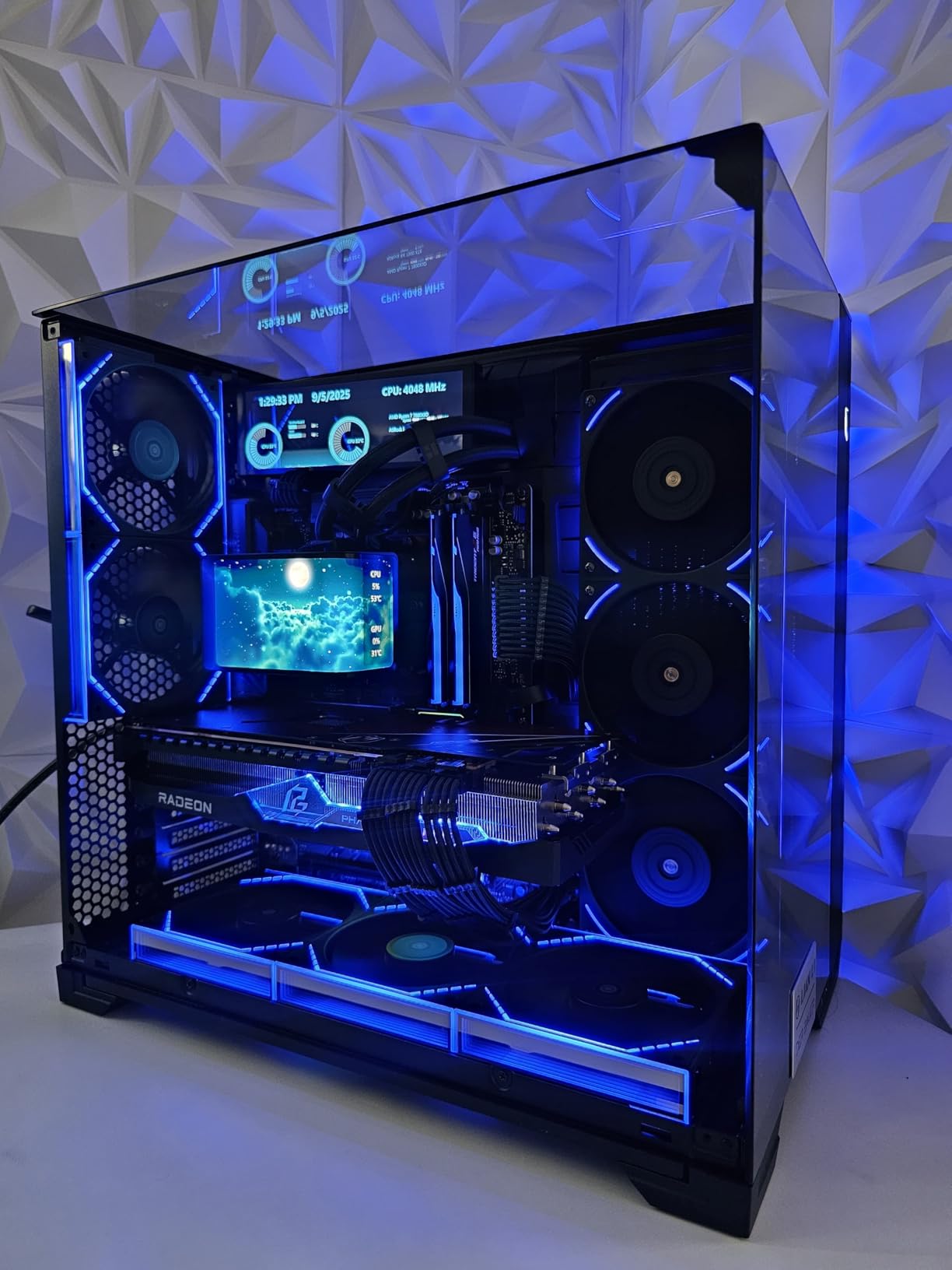 OwlTree 2 Pack Motherboard USB 2.0 to Dual 9 Pin Extension, USB Header Splitter for Internal Computer Motherboard (Braided Black) customer photo 1