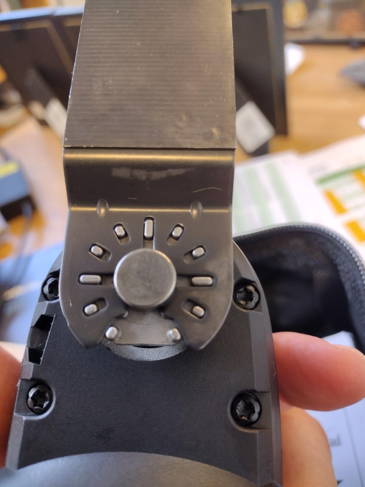 Dremel Multi-Max MM50-02 5 Amp Variable Speed Corded Oscillating Multi Tool Kit with 16 Accessories and Storage Bag - Ideal for Metal & Wood Cutting, Sanding, and Box Cutouts customer photo 1