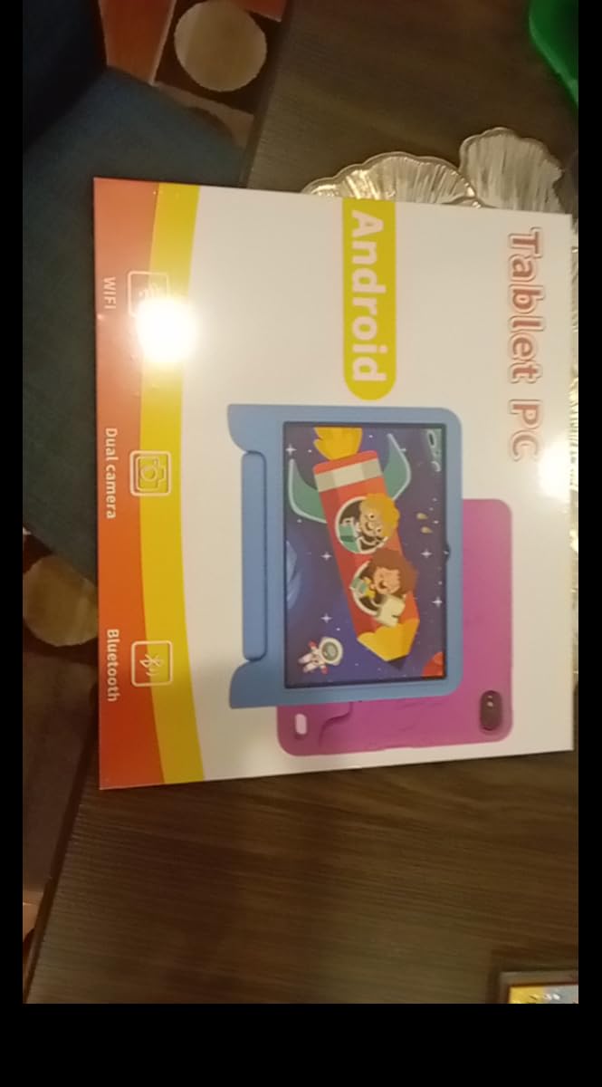 2026 Upgraded Android 15 Tablet, 10inch Kids Tablet, Octa-core CPU, 10GB+64GB+1TB Expand Tablets for Kids with Kids Space, Parental Control, 6000mAh Big Battery, Touchscreen Tableta, Blue customer photo 1