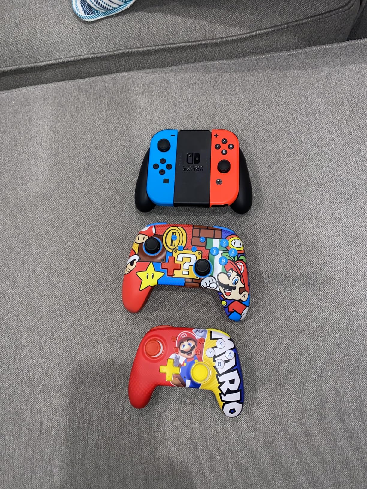 PowerA Nano Enhanced Wireless Controller for Nintendo Switch - Pikachu Garden, mini, portable, gamepad, motion controls, bluetooth customer photo 1