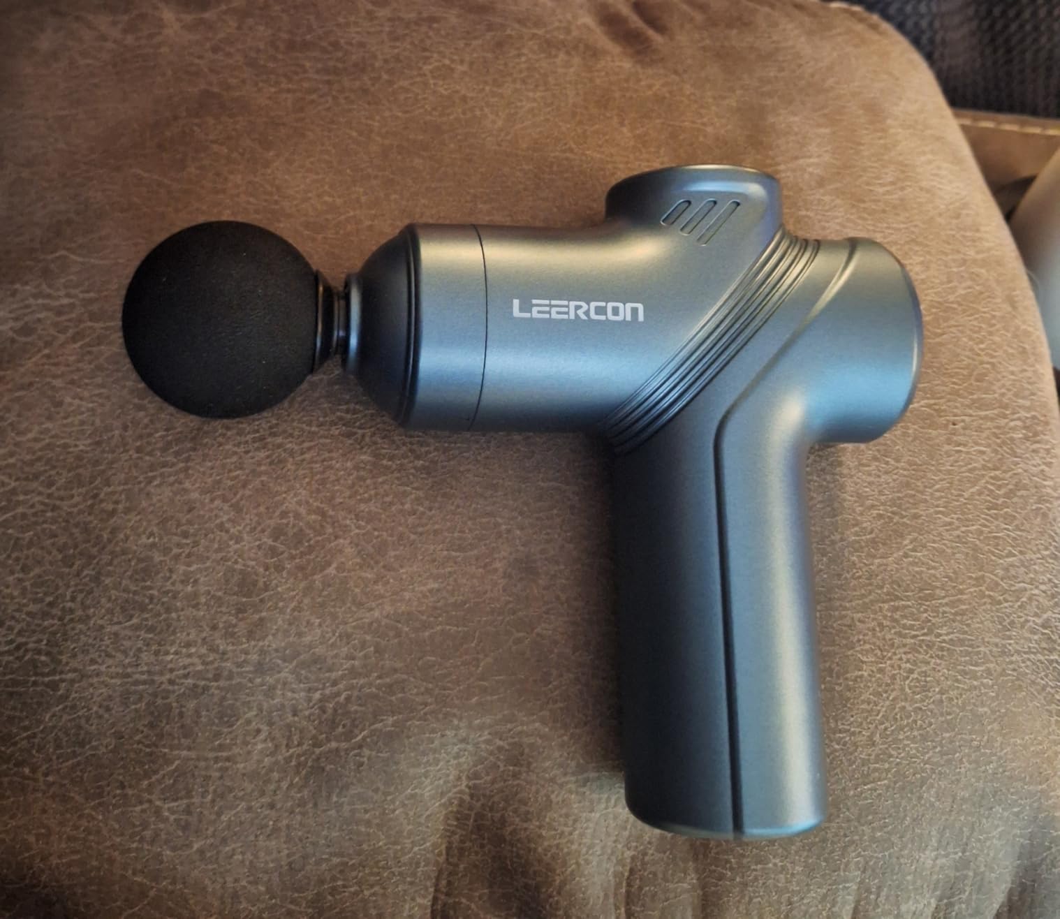 Massage Gun Deep Tissue, Silent Brushless Motor and Portable Massage Gun with 4 Interchangeable Heads for Deep Muscle Relief and Relaxation, Relax Gift customer photo 2