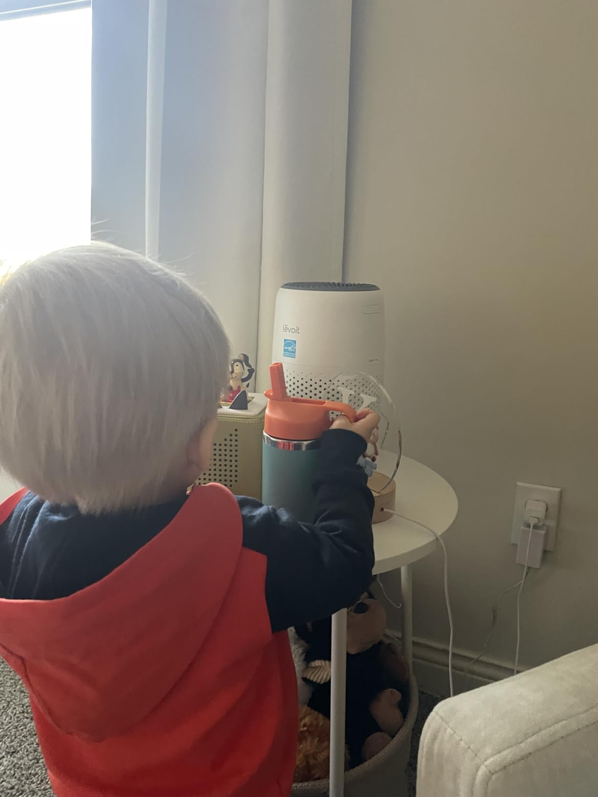 Hydro Flask Kids Water Bottle for School - Stainless Steel and Insulated with Straw Cap - 18 Oz in Anemone Purple customer photo 1