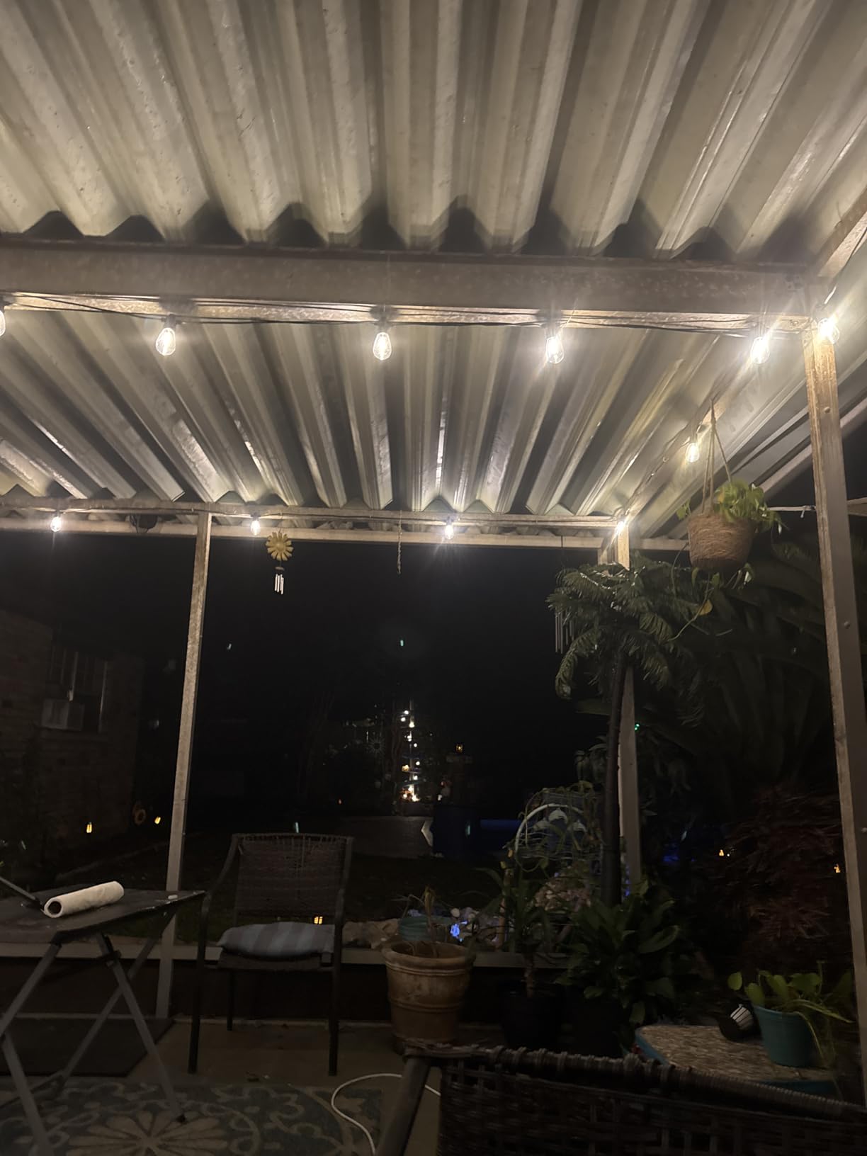 Svater Outdoor String Lights 200 FT, Patio Lights for Outside with Shatterproof LED Bulbs, Waterproof IP65 Commercial Hanging Light for Backyard Porch Balcony Bistro Party (2X100FT) customer photo 1