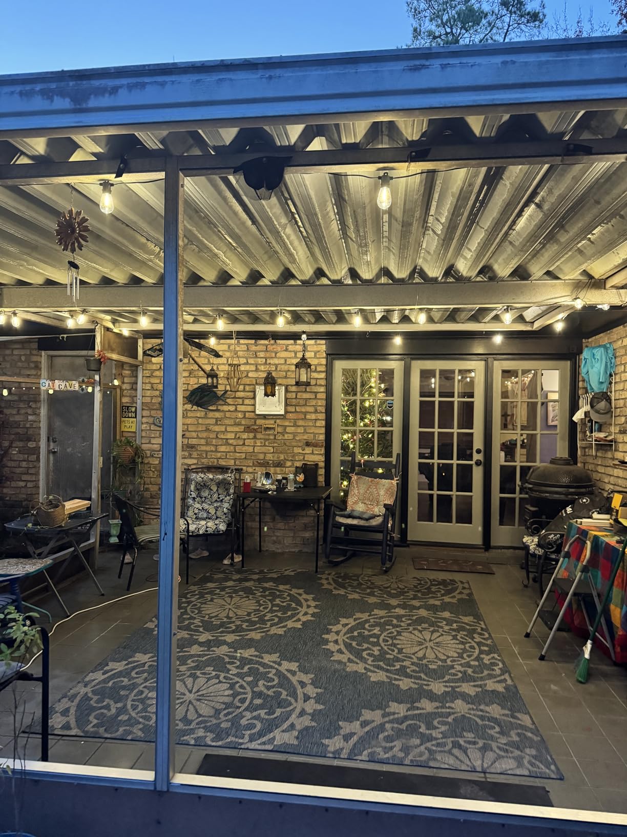 Svater Outdoor String Lights 200 FT, Patio Lights for Outside with Shatterproof LED Bulbs, Waterproof IP65 Commercial Hanging Light for Backyard Porch Balcony Bistro Party (2X100FT) customer photo 2