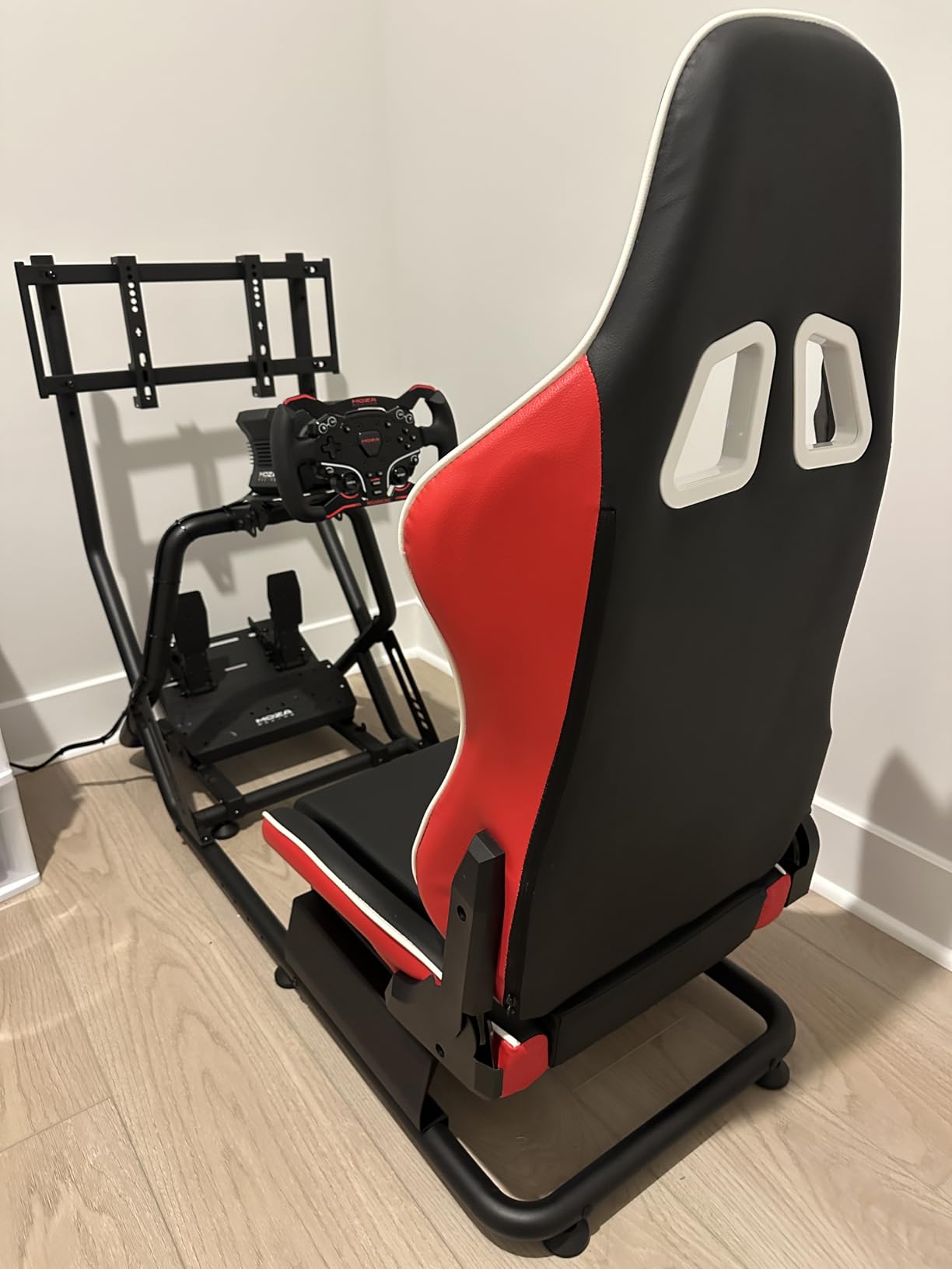 ARES WING Racing Simulator Cockpit with Seat, Formula and GT Sim Racing Cockpit Compatible with Fanatec, Thrustmaster, Logitech, Moza Racing Games on PS5, PS4, Xbox and PC customer photo 1