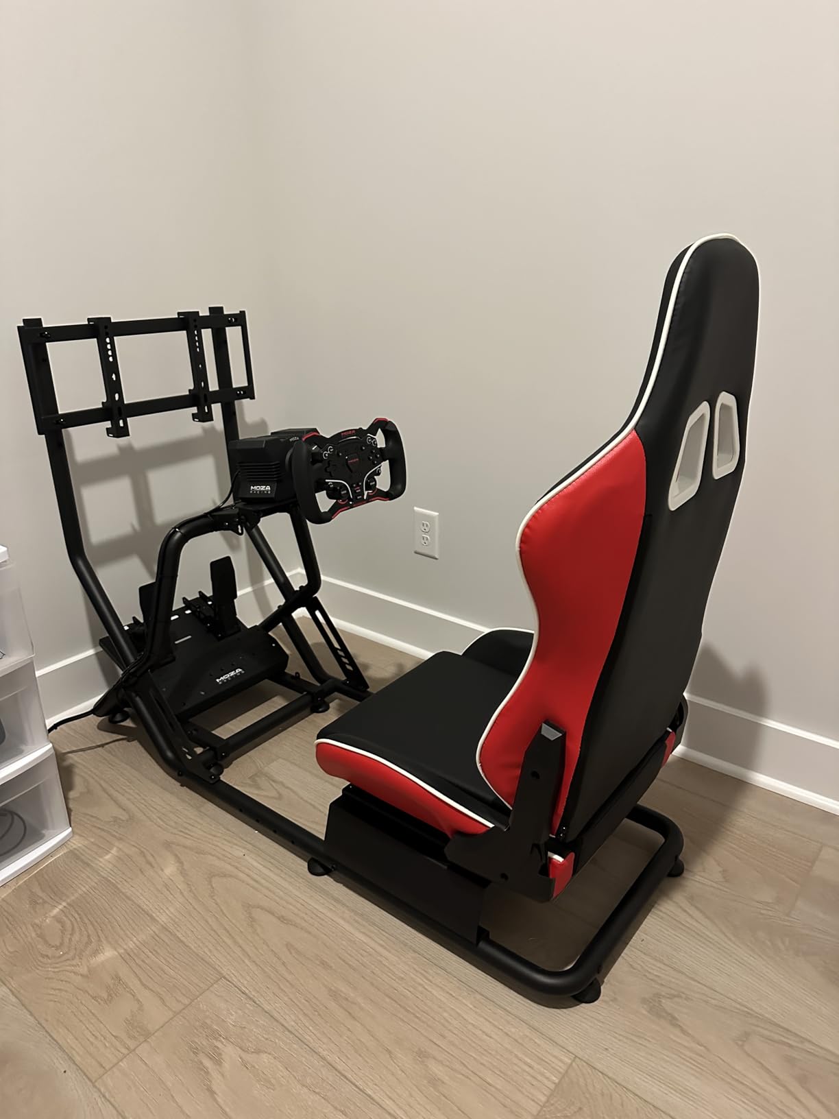 ARES WING Racing Simulator Cockpit with Seat, Formula and GT Sim Racing Cockpit Compatible with Fanatec, Thrustmaster, Logitech, Moza Racing Games on PS5, PS4, Xbox and PC customer photo 2