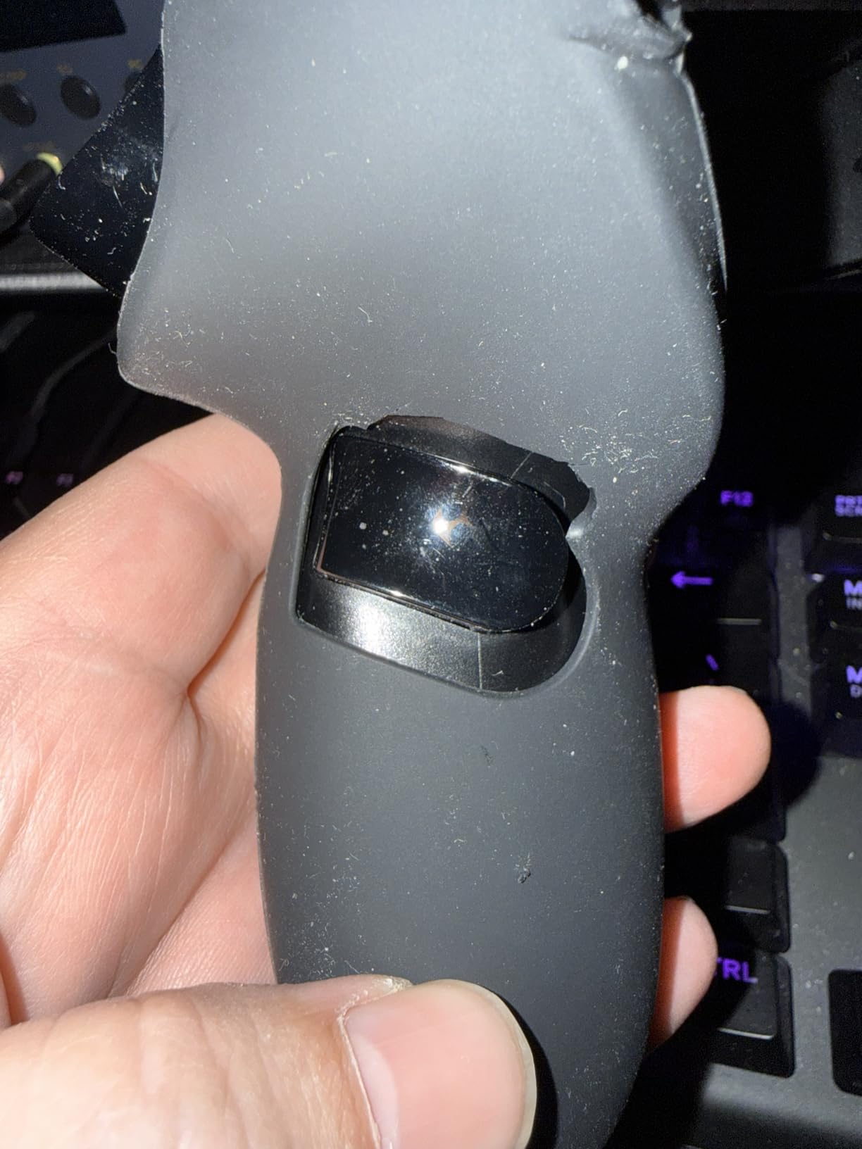 SUPERUS Comfort Controller Grips Cover Compatible with Meta Quest 2 Accessories - All-Silicone Construction, Controller Grips for Oculus Quest 2 with Adjustable Knuckle Straps Protector customer photo 2