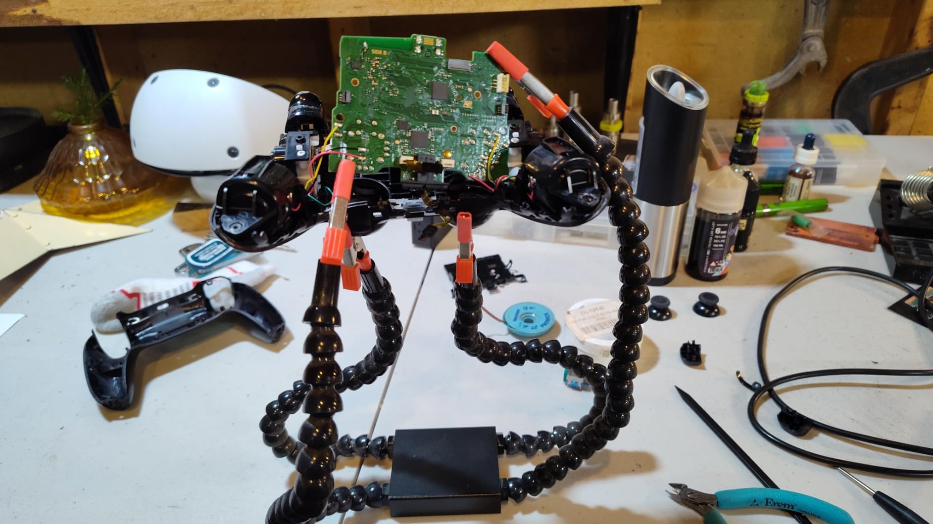 gubasa Ps5 Joystick Replacement for Sony Playstation 5 Ps5 Controller Repair Kit for Ps5 Analog Stick Replacement 3D Sensor Module Joystick for Dualsense Ps5 Controllerjoystick Replacement Accessory (4 Pack) customer photo 2