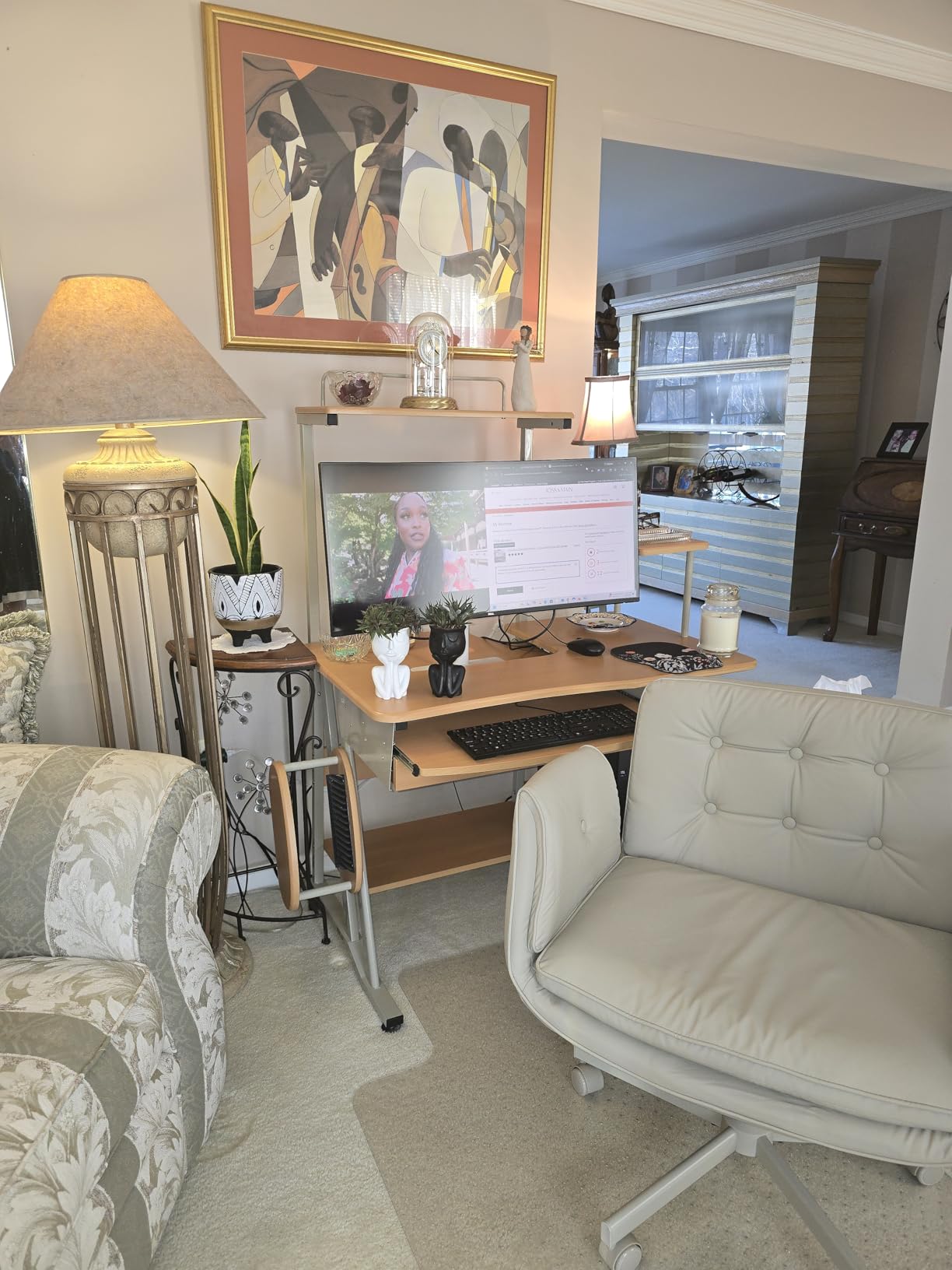 Azadx Heavy Duty Office Chair Mat for Carpet 32