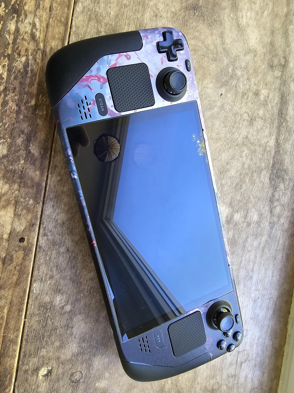 PlayVital Full Set Protective Skin Decal for Steam Deck LCD, Custom Stickers Vinyl Cover for Steam Deck OLED - Mistborn Dragon customer photo 1