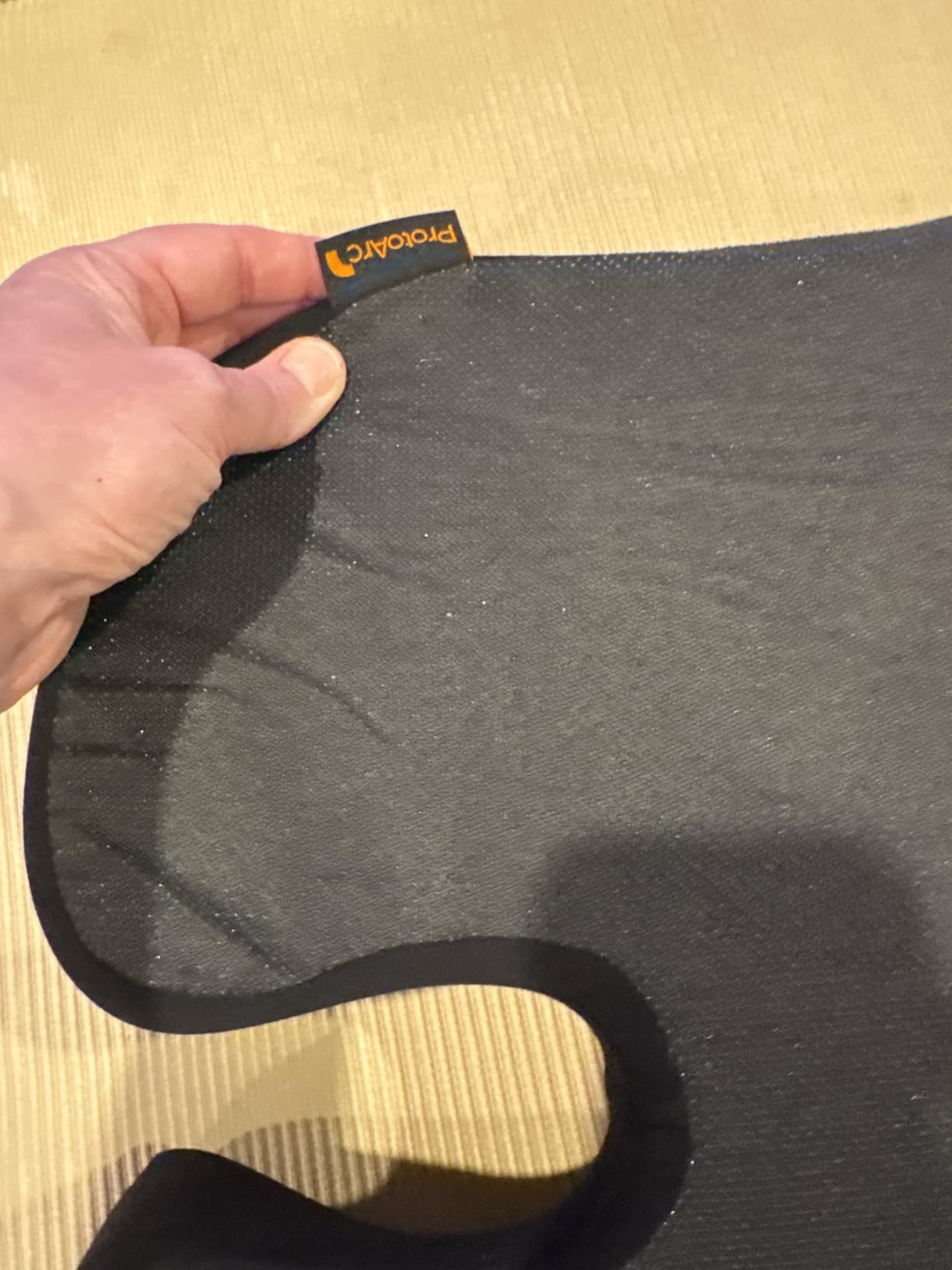 ProtoArc Seat Cushion, Office Chair Cushion for Sciatica, Coccyx Cushion, Ergonomic Memory Foam Seat Cushion for Car, Home, Pressure Relief Pad for Hip, Tailbone, All Day Comfort - Black customer photo 2