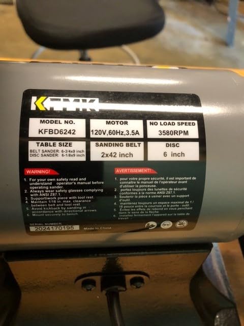 2x42 in. Belt Sander & 6