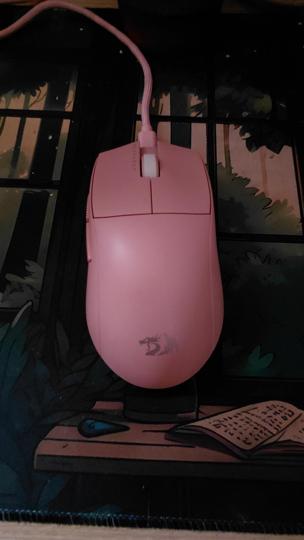 Redragon M724 Wired Gaming Mouse, 42G Ultra-Light 12,400 Max DPI Optical Gaming Mouse with 5 Programmable Buttons customer photo 2