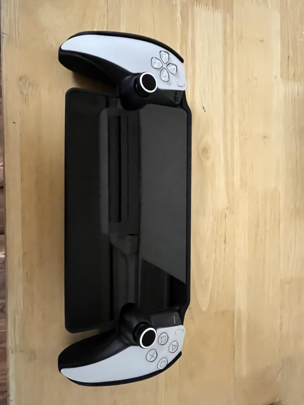 PS Portal Thumb Grips Black, Full Protection Analog Stick Cover Silicone Joystick Caps Anti-Scratch & Anti-Slip Thumbstick Replacement Thumb Grips Caps PS Portal Accessories (4 Pcs) - Black customer photo 1