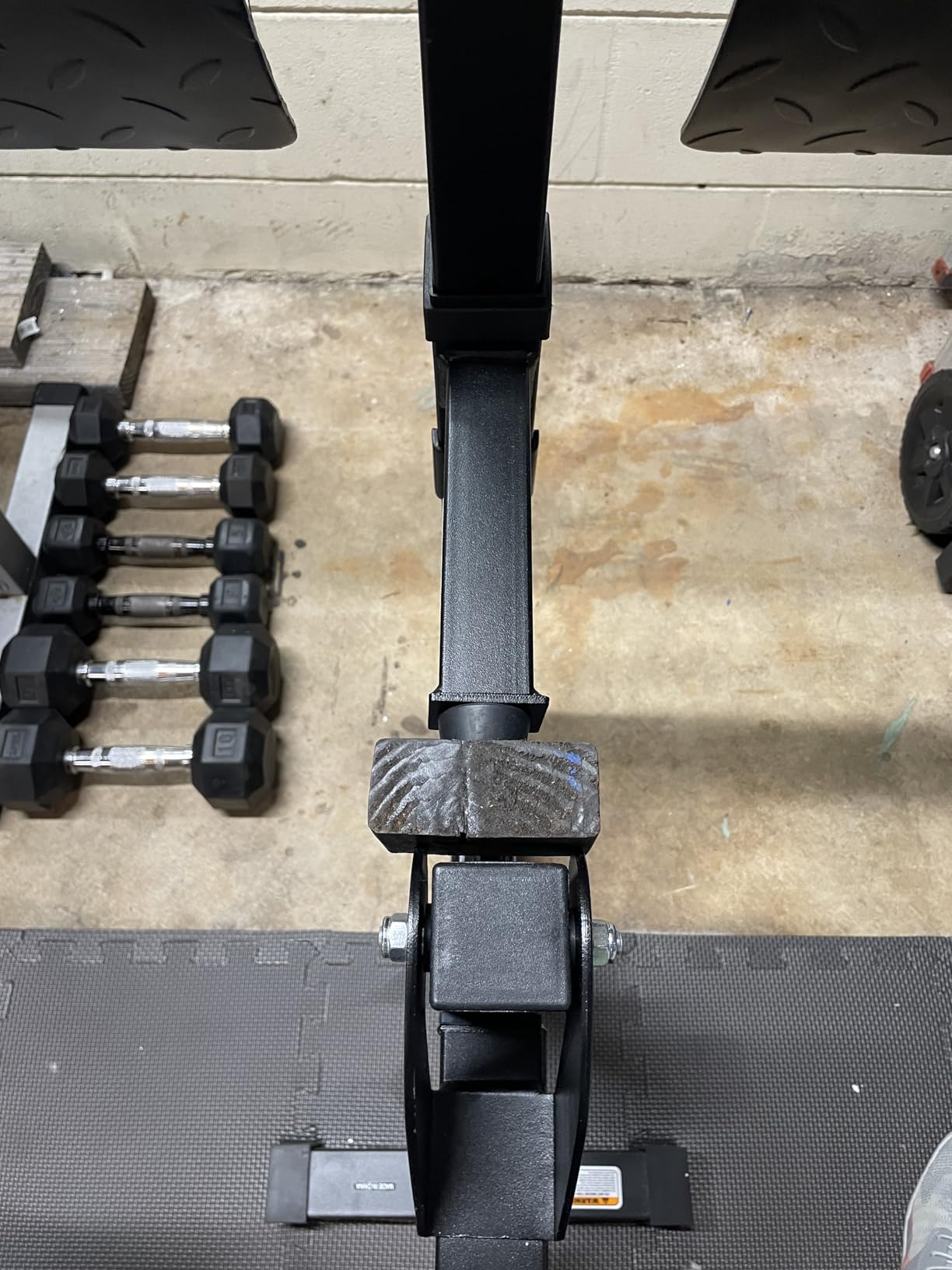 SunHome Multifunction Home Gym Equipment Workout Station, Smith Machine with 138LB Weight Stack, Leg Press, LAT Station for Full Body Training customer photo 2