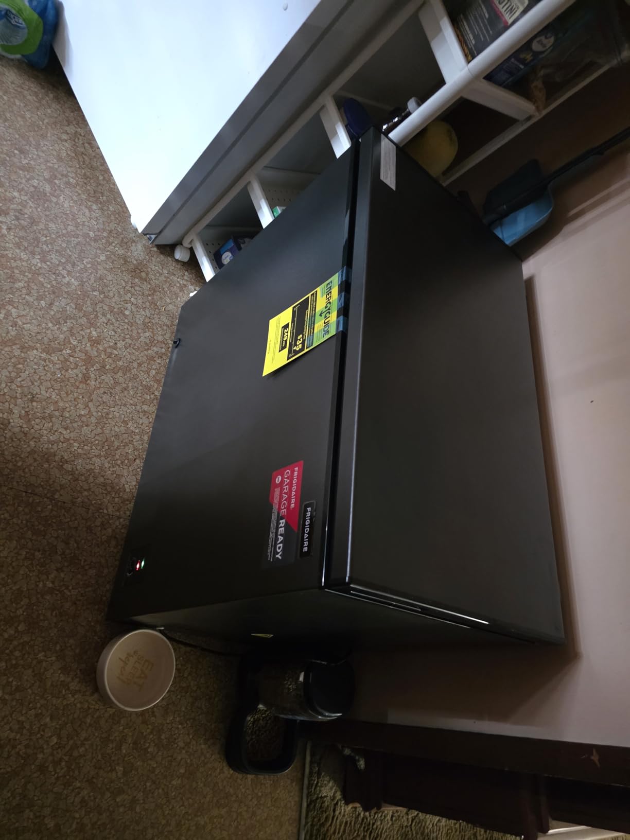 Frigidaire Chest Deep Freezer, 10 Cu. Ft. Capacity, Granita Rugged Design-Adjustable Thermostat-Removable Vinyl Coated Wire Basket-Easy Defrost Drain customer photo 2