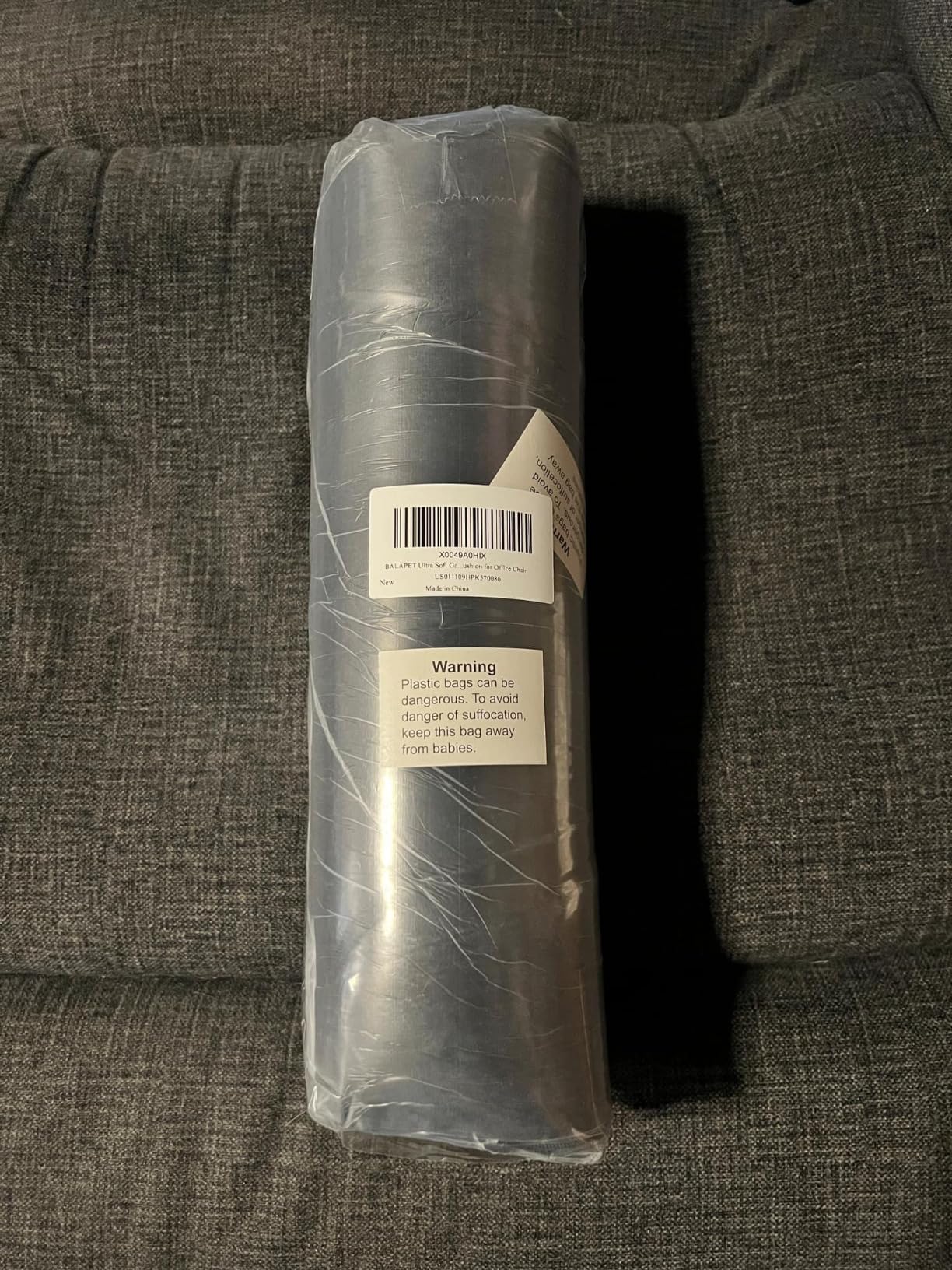 BALAPET Ultra Soft Gaming Chair Cushion for Long Sitting Gamers,Tailbone Pain Reduce Cushion for Office Chair(Black) customer photo 1