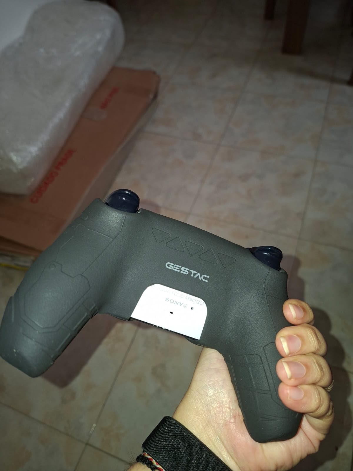 GeekShare G.S.TAC Tactical PS5 Controller Skin Set, Anti-Slip Silicone Protective Cover Skin Case for PS5 Wireless Controller with 2 Thumb Grip Caps and 2 Stickers - for Black Myth: Wukong customer photo 1