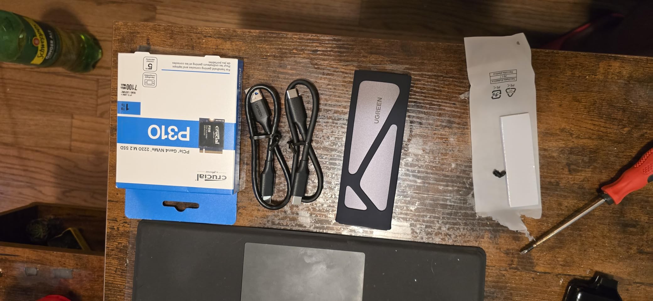 Crucial P310 1TB M.2 2230 SSD, PCIe Gen4 NVMe, Up to 7,100MB/s, Internal Solid State Drive, Ideal for Steam Deck, ASUS ROG Ally, MSI Claw, Mini PCs & Ultrabooks - CT1000P310SSD2 customer photo 2