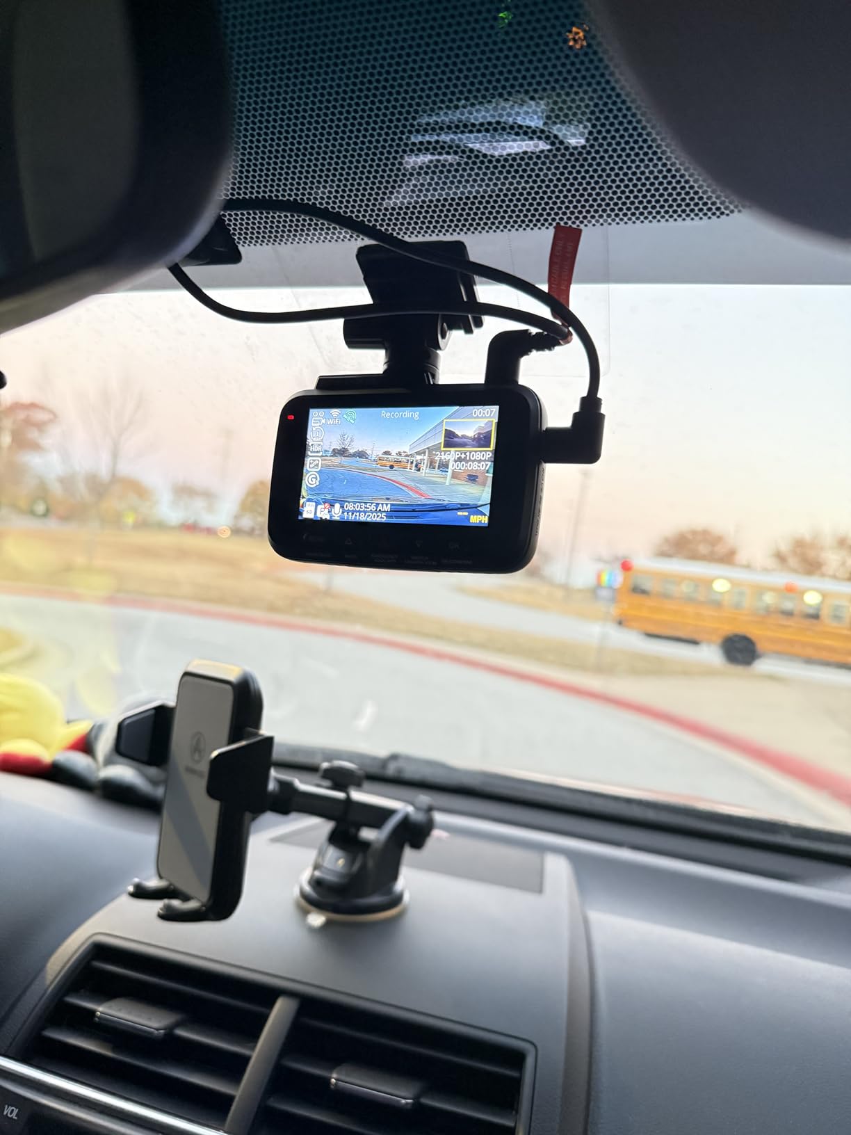 ROVE R2-4K DUAL Dash Cam Front and Rear, STARVIS 2 Sensor, FREE 128GB Card Included, 5G WiFi customer photo 1